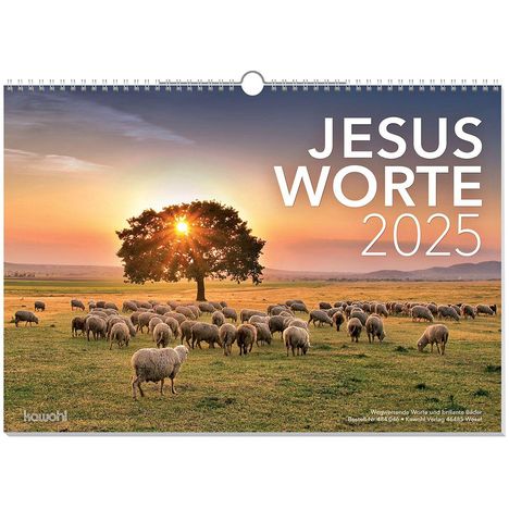Jesus Worte 2025, Kalender