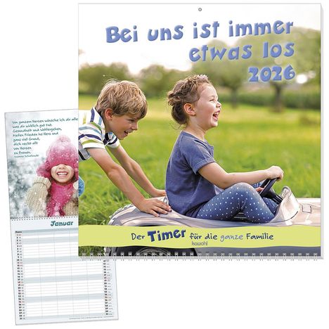 Bei uns ist immer etwas los 2026, Kalender
