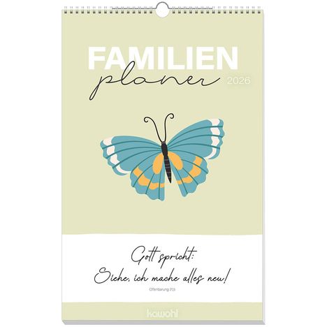 Familienplaner 2026, Kalender