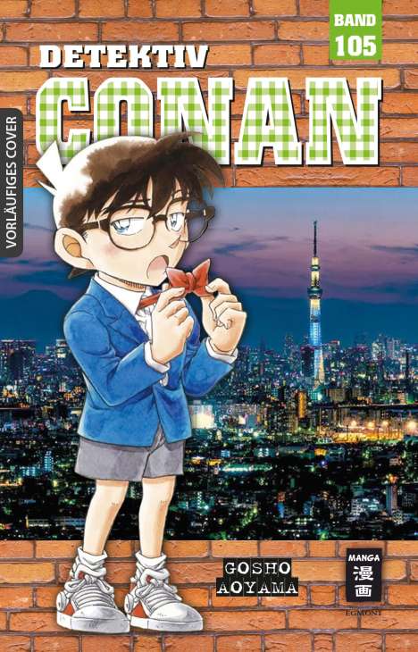 Gosho Aoyama: Detektiv Conan 105, Buch