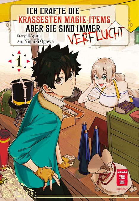 Lagun: Ich crafte die krassesten Magie-Items, aber sie sind immer verflucht 01, Buch