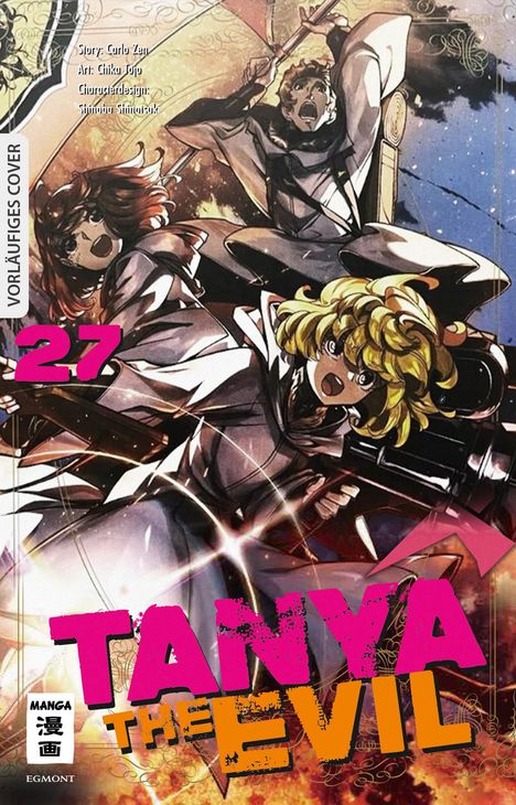 Chika Tojo: Tanya the Evil 27, Buch