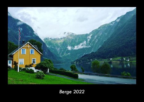 Tobias Becker: Berge 2022 Fotokalender DIN A3, Kalender
