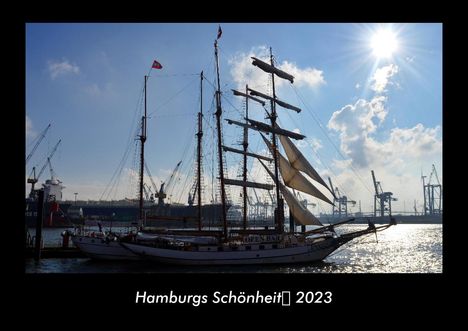 Tobias Becker: Hamburgs Schönheit 2023 Fotokalender DIN A3, Kalender