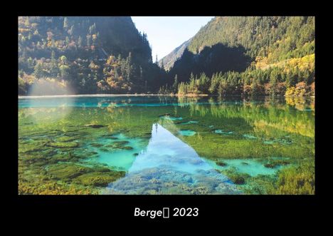 Tobias Becker: Berge 2023 Fotokalender DIN A3, Kalender