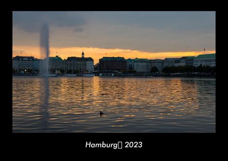 Tobias Becker: Hamburg 2023 Fotokalender DIN A3, Kalender