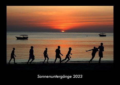 Tobias Becker: Sonnenuntergänge 2023 Fotokalender DIN A3, Kalender