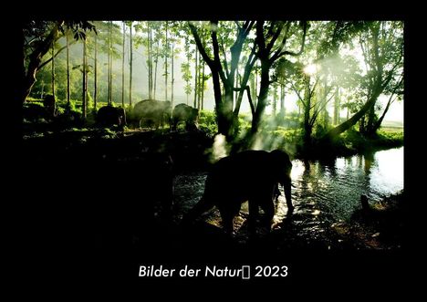 Tobias Becker: Bilder der Natur 2023 Fotokalender DIN A3, Kalender