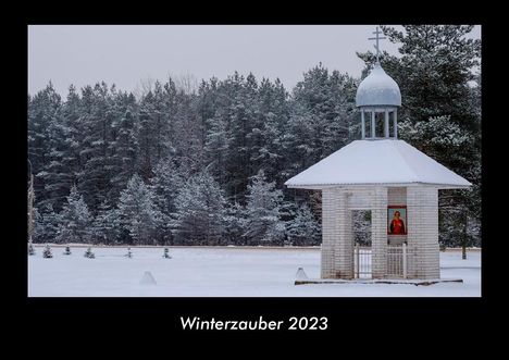 Tobias Becker: Winterzauber 2023 Fotokalender DIN A3, Kalender