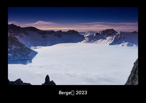 Tobias Becker: Berge 2023 Fotokalender DIN A3, Kalender