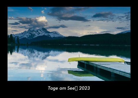 Tobias Becker: Tage am See 2023 Fotokalender DIN A3, Kalender