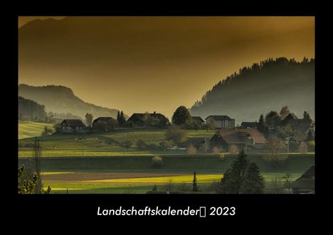 Tobias Becker: Landschaftskalender 2023 Fotokalender DIN A3, Kalender