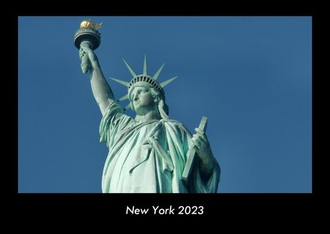 Tobias Becker: New York 2023 Fotokalender DIN A3, Kalender