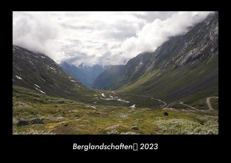 Tobias Becker: Berglandschaften 2023 Fotokalender DIN A3, Kalender