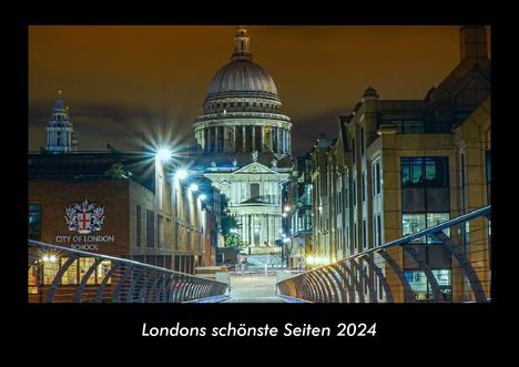Tobias Becker: Londons schönste Seiten 2024 Fotokalender DIN A3, Kalender