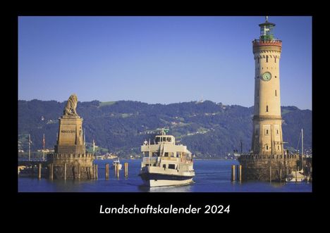 Tobias Becker: Landschaftskalender 2024 Fotokalender DIN A3, Kalender