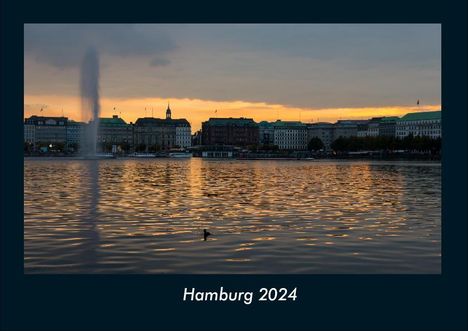 Tobias Becker: Hamburg 2024 Fotokalender DIN A4, Kalender