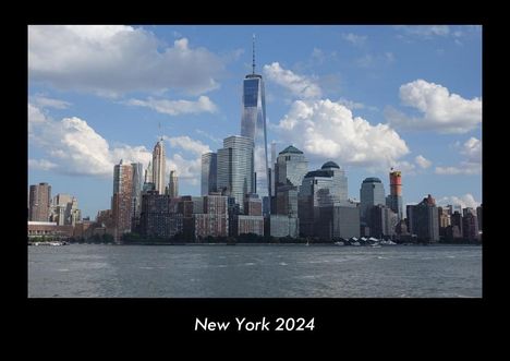Tobias Becker: New York 2024 Fotokalender DIN A3, Kalender