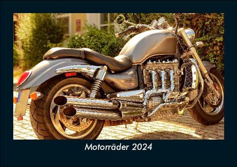 Tobias Becker: Motorräder 2024 Fotokalender DIN A5, Kalender