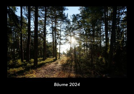 Tobias Becker: Bäume 2024 Fotokalender DIN A3, Kalender