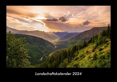 Tobias Becker: Landschaftskalender 2024 Fotokalender DIN A3, Kalender