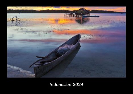 Tobias Becker: Indonesien 2024 Fotokalender DIN A3, Kalender
