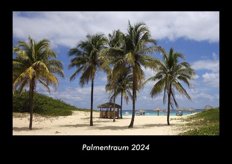 Tobias Becker: Palmentraum 2024 Fotokalender DIN A3, Kalender