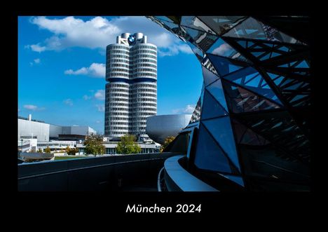 Tobias Becker: München 2024 Fotokalender DIN A3, Kalender