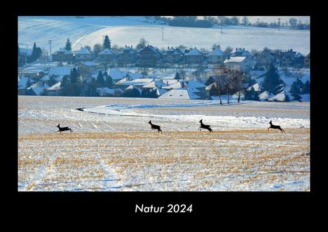 Tobias Becker: Natur 2024 Fotokalender DIN A3, Kalender