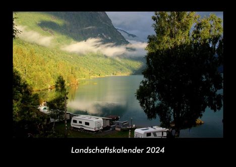 Tobias Becker: Landschaftskalender 2024 Fotokalender DIN A3, Kalender