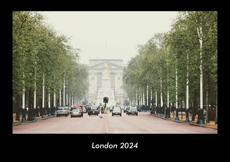 Tobias Becker: London 2024 Fotokalender DIN A3, Kalender
