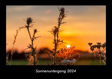 Tobias Becker: Sonnenuntergang 2024 Fotokalender DIN A3, Kalender