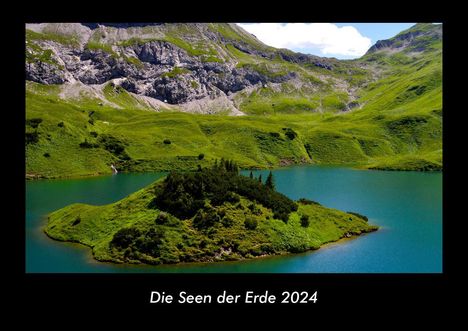 Tobias Becker: Die Seen der Erde 2024 Fotokalender DIN A3, Kalender