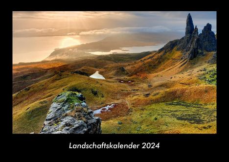 Tobias Becker: Landschaftskalender 2024 Fotokalender DIN A3, Kalender