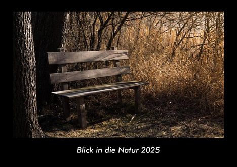 Tobias Becker: Blick in die Natur 2025 Fotokalender DIN A3, Kalender