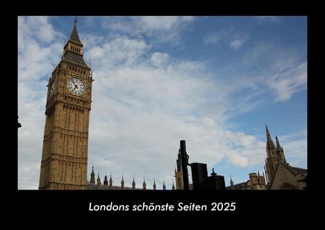 Tobias Becker: Londons schönste Seiten 2025 Fotokalender DIN A3, Kalender