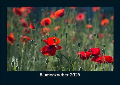 Tobias Becker: Blumenzauber 2025 Fotokalender DIN A5, Kalender