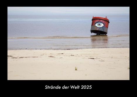 Tobias Becker: Strände der Welt 2025 Fotokalender DIN A3, Kalender