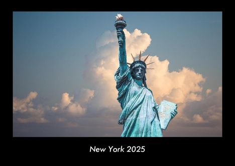 Tobias Becker: New York 2025 Fotokalender DIN A3, Kalender