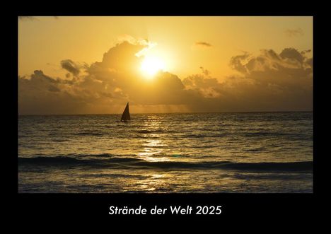 Tobias Becker: Strände der Welt 2025 Fotokalender DIN A3, Kalender