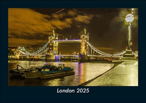 Tobias Becker: London 2025 Fotokalender DIN A5, Kalender