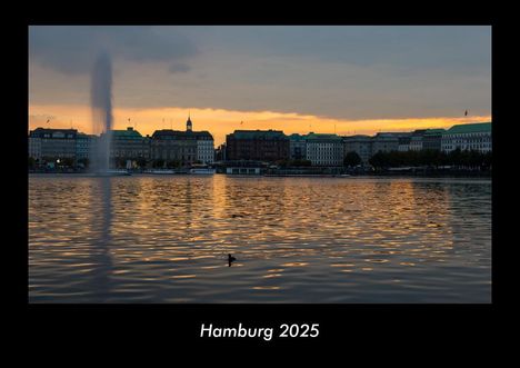 Tobias Becker: Hamburg 2025 Fotokalender DIN A3, Kalender