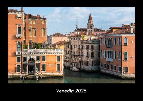 Tobias Becker: Venedig 2025 Fotokalender DIN A3, Kalender