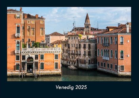 Tobias Becker: Venedig 2025 Fotokalender DIN A4, Kalender