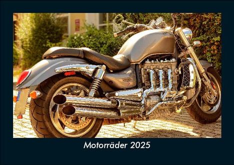 Tobias Becker: Motorräder 2025 Fotokalender DIN A5, Kalender