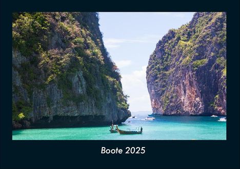 Tobias Becker: Boote 2025 Fotokalender DIN A4, Kalender