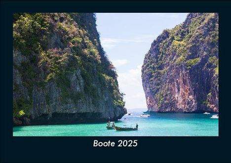 Tobias Becker: Boote 2025 Fotokalender DIN A5, Kalender