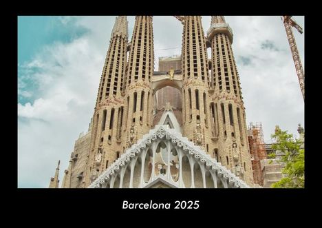 Tobias Becker: Barcelona 2025 Fotokalender DIN A3, Kalender