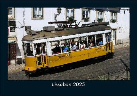 Tobias Becker: Lissabon 2025 Fotokalender DIN A5, Kalender