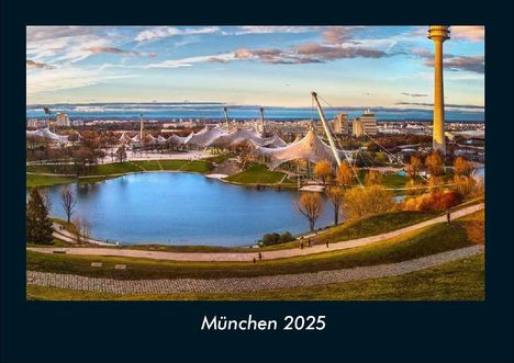 Tobias Becker: München 2025 Fotokalender DIN A4, Kalender